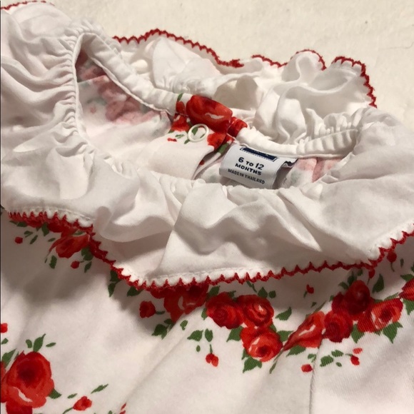 Janie and Jack 6-12 month valentines one piece - Picture 3 of 7